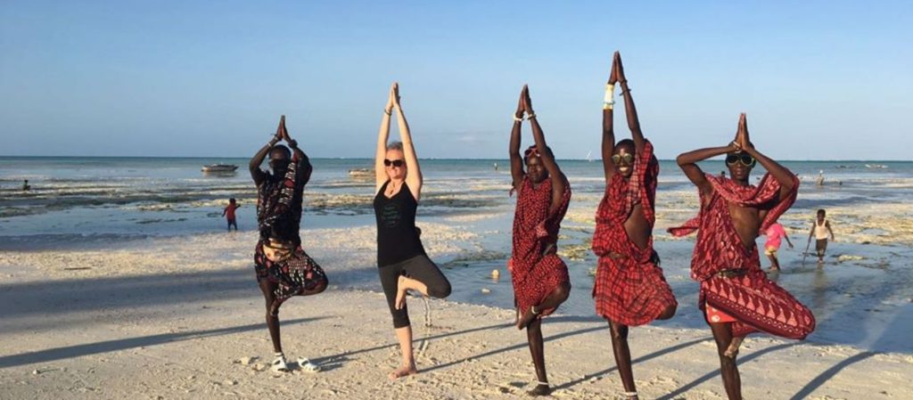 masai yoga pose
